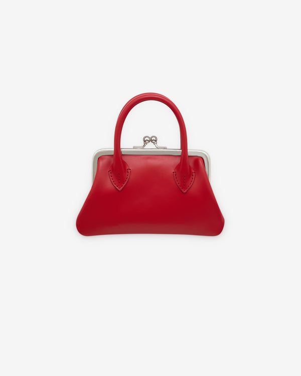 CDG Wallet - Small Wallet With Clasp Handles - (Red SA0301CH)