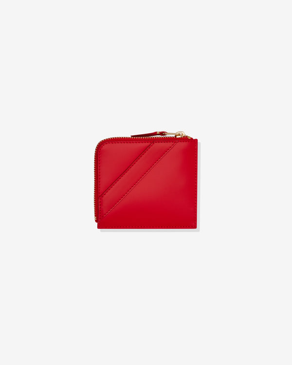 CDG Wallet - Big Bow Zip Around Wallet - (Red SA3100BB)