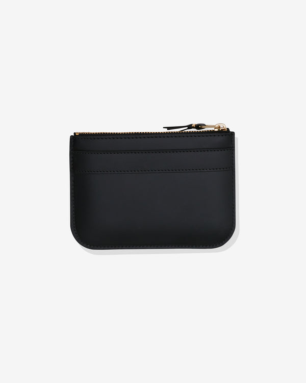 CDG Wallet - Big Bow Zip Pouch - (Black SA8100BB)