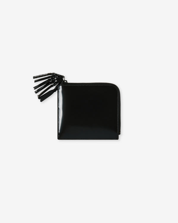 CDG Wallet - Zipper Medley Zip Around Wallet - (Black) SA3100ZM