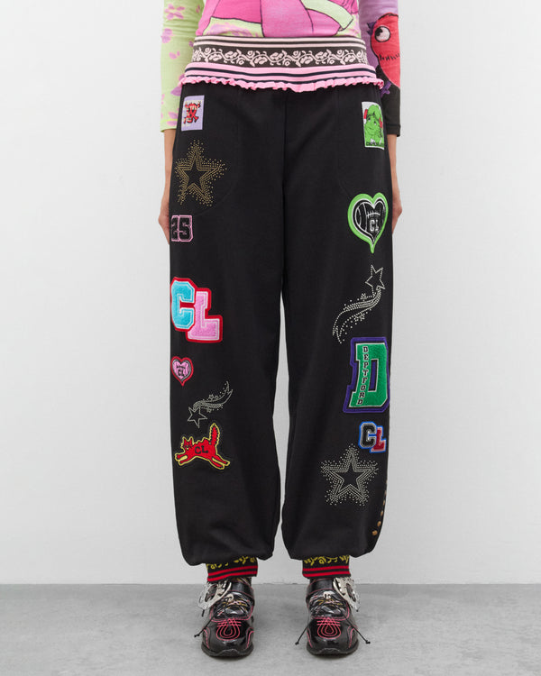 Chopova Lowena - Women's Wolfpack Sweatpants - (Black/Multi)
