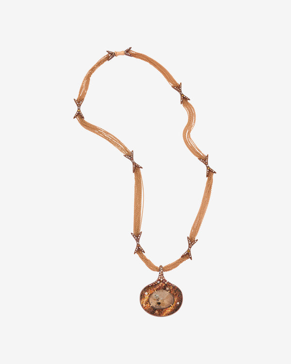 Le Sibille - Women's Ganimede Pendant - (Titanium)