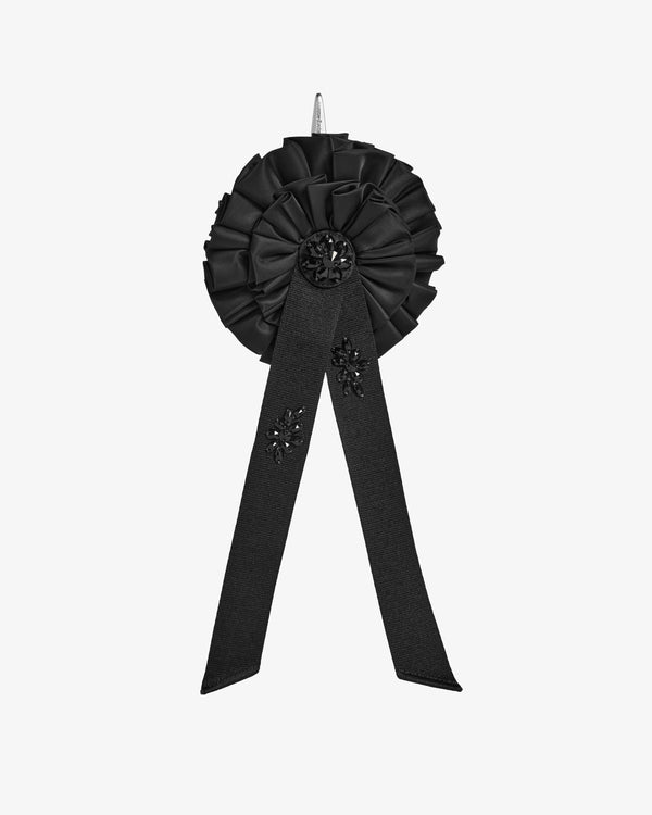 Simone Rocha - Women's Ribbon Rosette Coin Purse - (Black/Jet)