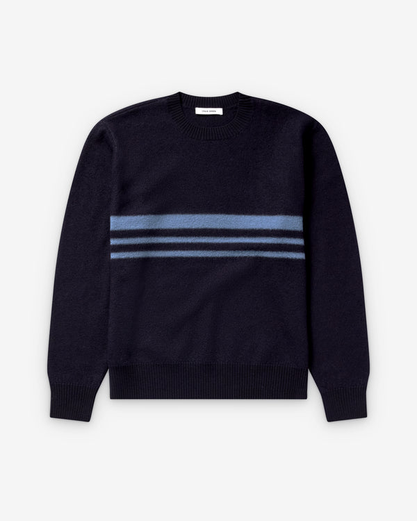Craig Green - Men's Felt Stripe Jumper - (Navy/Blue)