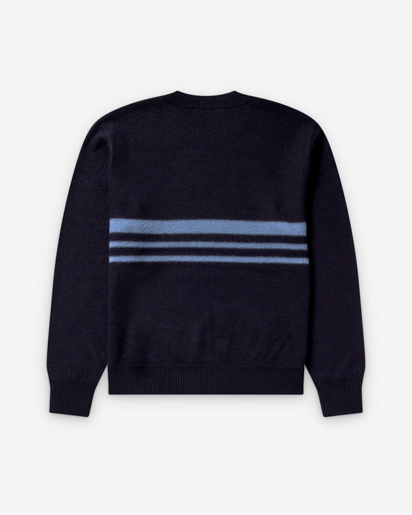 Craig Green - Men's Felt Stripe Jumper - (Navy/Blue)