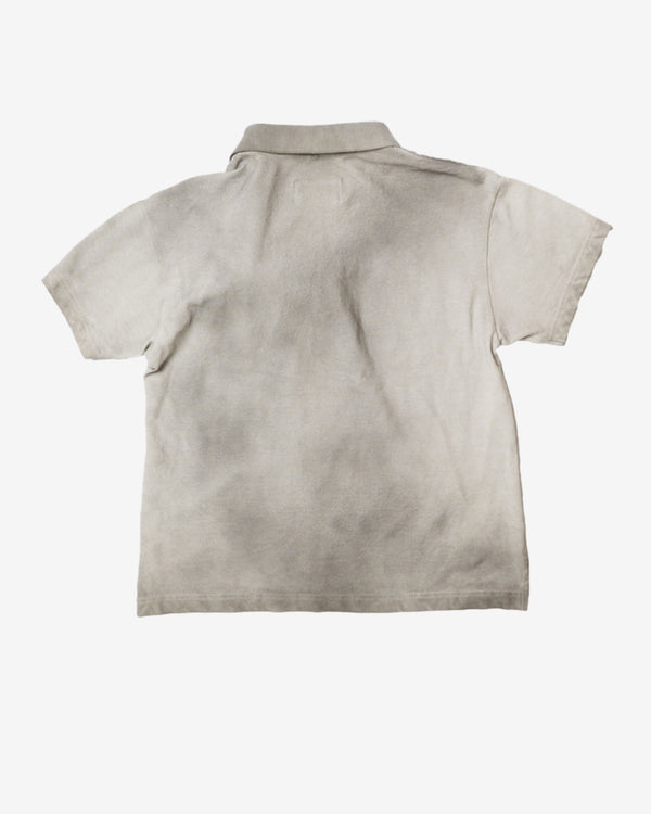 Doublet - Women's Gas Mask Polo Shirt - (Light Grey)