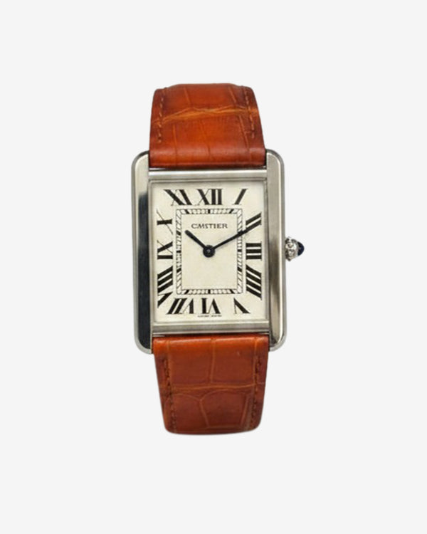 Classic 55 - Cartier Tank Stainless Steel 2715 - (Sterling Silver)