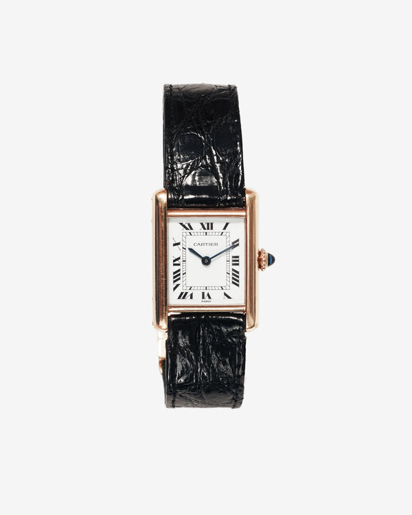 Classic 55 - Cartier Vintage Tank Junior Paris Signed 78087 - (Yellow Gold)