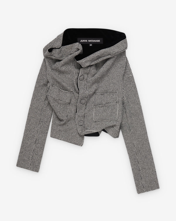 Junya Watanabe - Women's Jacket - (Houndstooth)