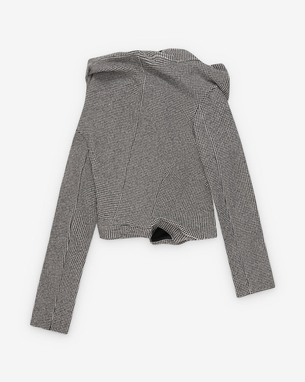 Junya Watanabe - Women's Jacket - (Houndstooth)