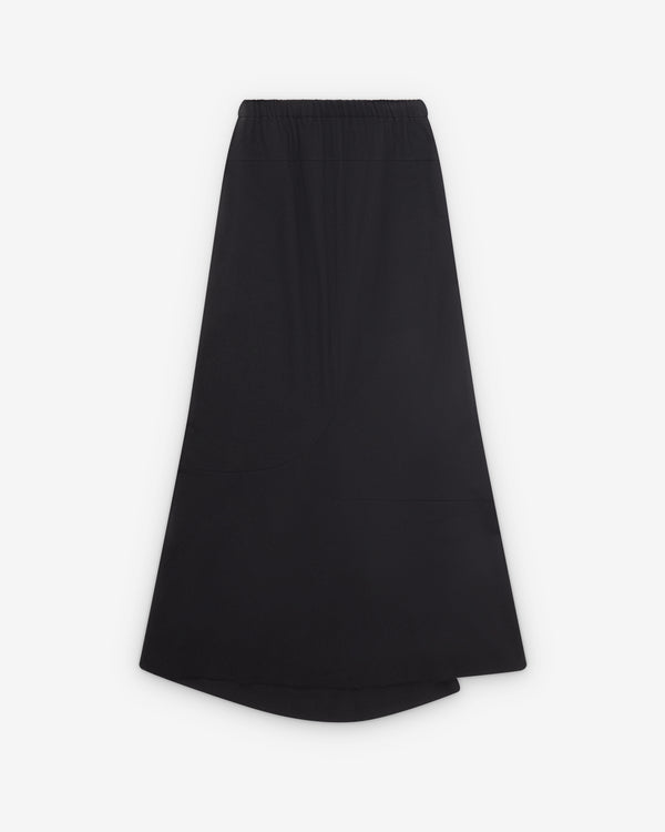 Junya Watanabe - Women's Wool Panelled Skirt - (Black)