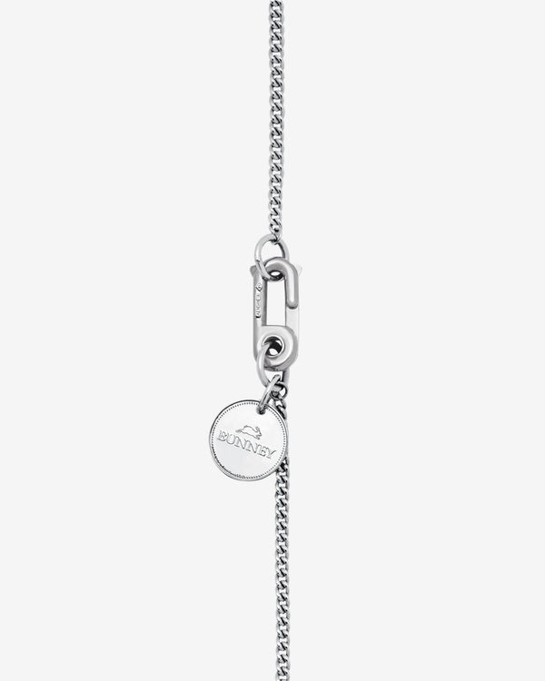 Bunney - Men's Chain with M Hook and Coin - (Silver)