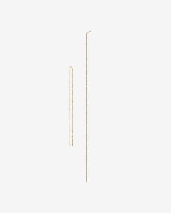 Shihara - Women's Chain Earring - (Yellow Gold)