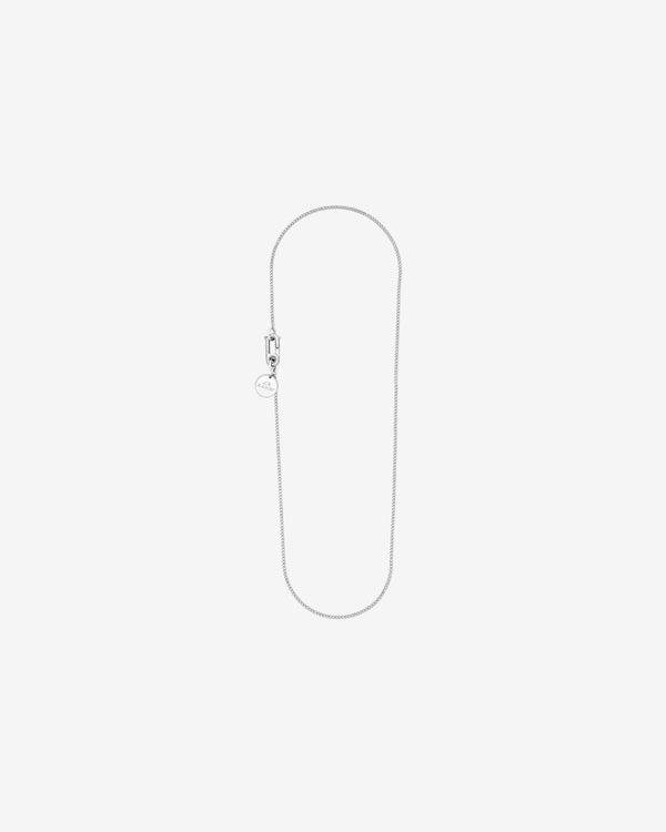 Bunney - Men's Chain with M Hook and Coin - (Silver)