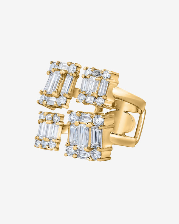 Mindi Mond - Women's Clarity Quad Ring - (Yellow Gold)