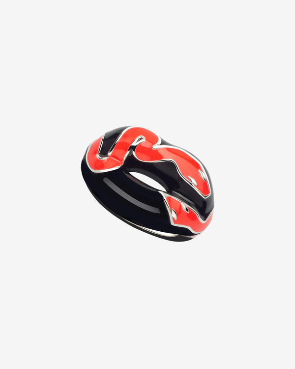 Solange - Hotlips Ring - (Neon Coral Snake)