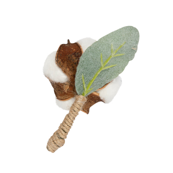 Denim Tears - Cotton Boutonnière - (White)