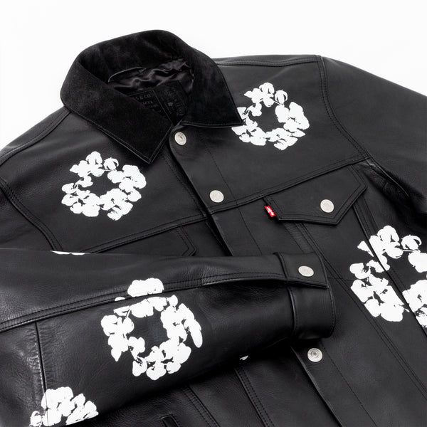 Denim Tears - Men's Leather Cotton Wreath Type-2 - (Black)