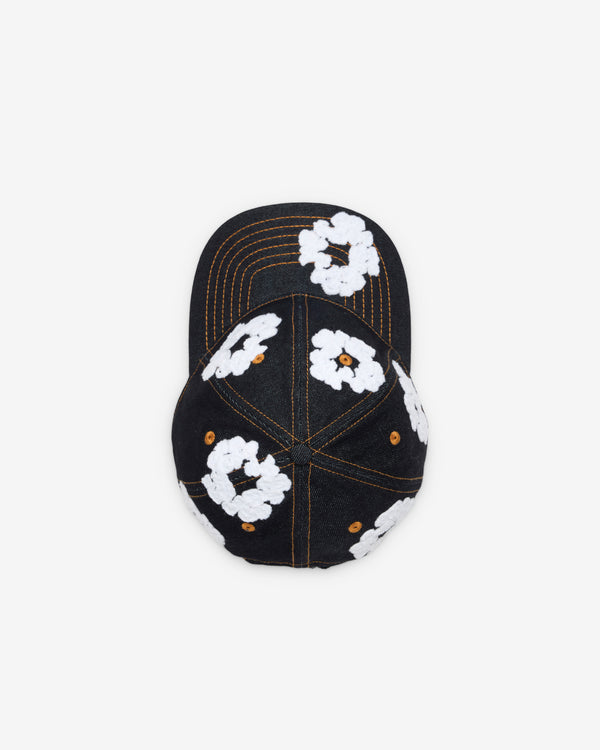Denim Tears - Men's Cotton Wreath Raw Denim Cap - (Indigo Wash)