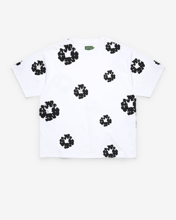 Denim Tears - Men's Cotton Wreath Tall Tee - (White)