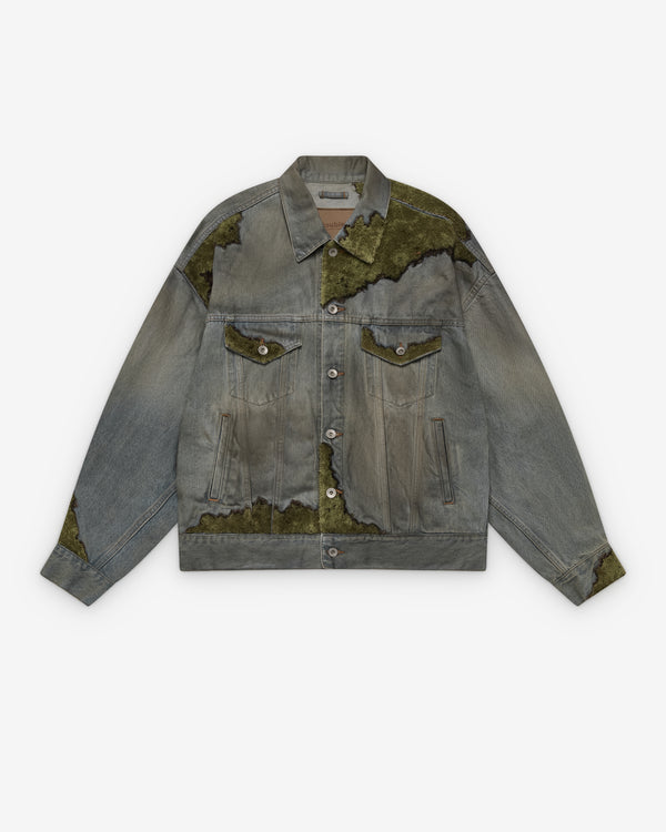 Doublet - Men's Moss-Grown Denim Jacket - (Indigo)