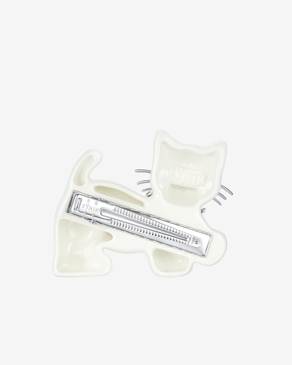 Yvmin - Women's Kitten Hair Clip - (White)