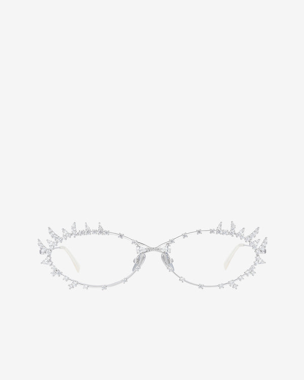 Yvmin - Women's Eyelash Glasses - (Silver)