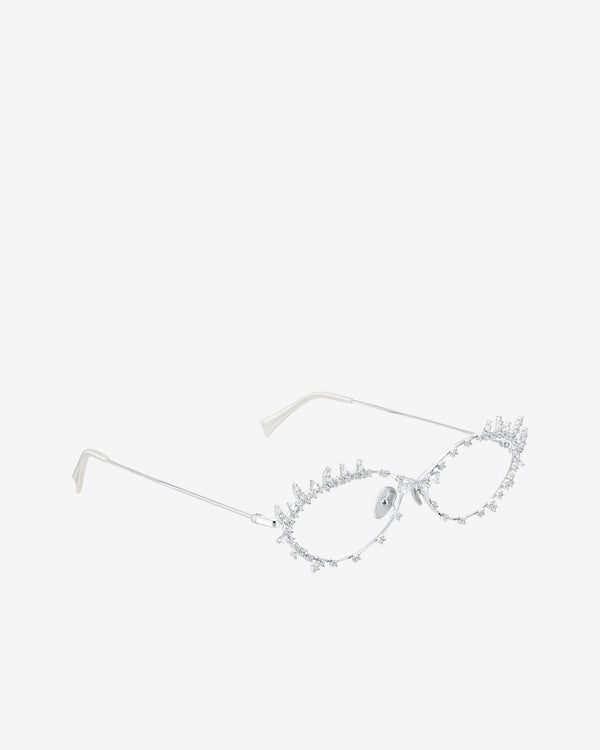 Yvmin - Women's Eyelash Glasses - (Silver)