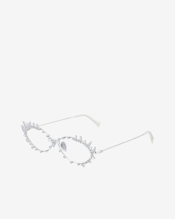 Yvmin - Women's Eyelash Glasses - (Silver)