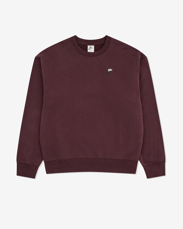 Nike - DSM Men's Fleece Crewneck Sweatshirt - (Burgundy)