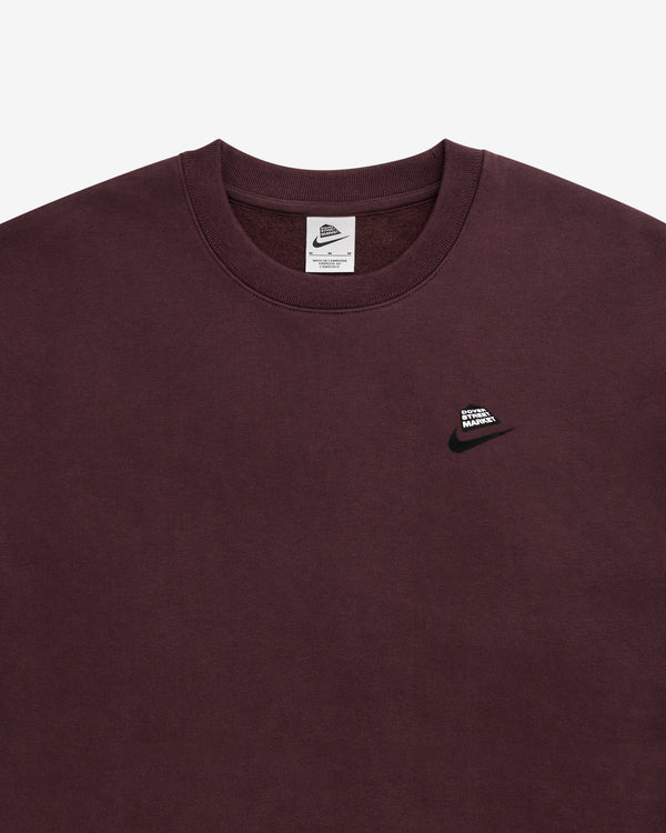Nike - DSM Men's Fleece Crewneck Sweatshirt - (Burgundy)