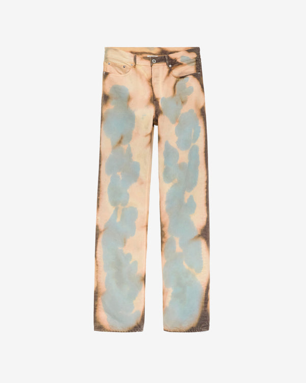JW Anderson - Women's Straight Leg Bleached Denim Jeans - (Peach)