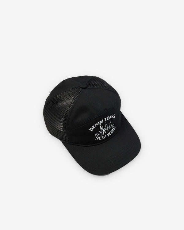 Denim Tears - Men's Logo Cap - (Black)