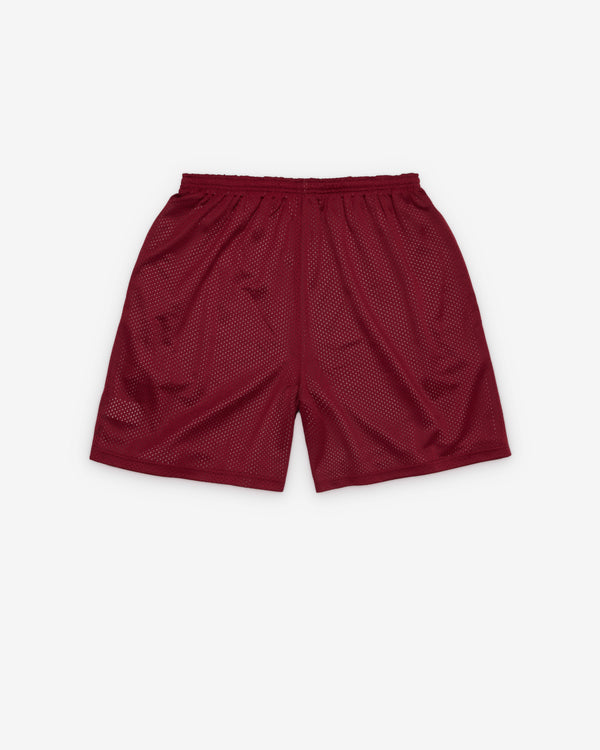 Denim Tears - Men's DT Sport Double Layer Mesh Short - (Red)