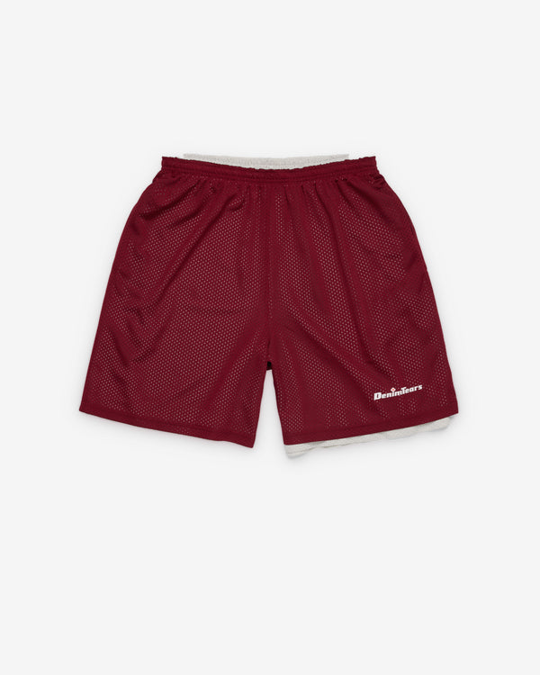 Denim Tears - Men's DT Sport Double Layer Mesh Short - (Red)