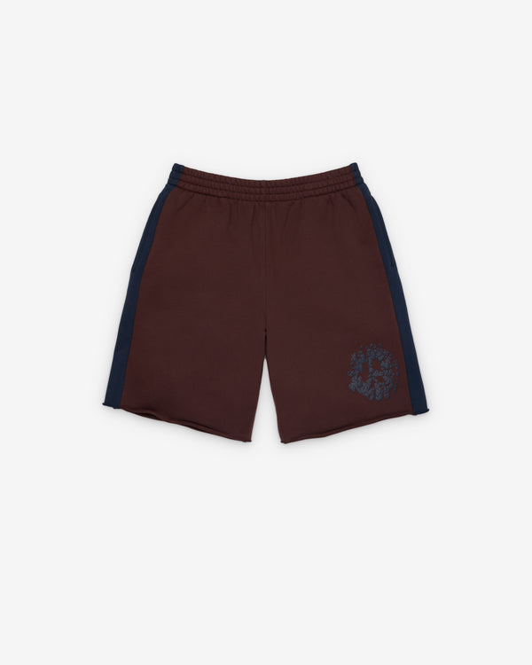 Denim Tears - Men's Denim U Paneled Sweatshort - (Brown)