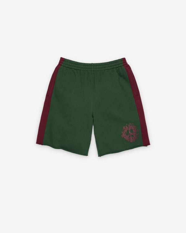 Denim Tears - Men's Denim U Paneled Sweatshort - (Green)