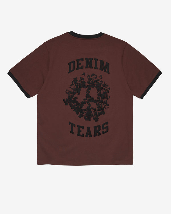 Denim Tears - Men's Denim U Ringer Tee - (Brown)