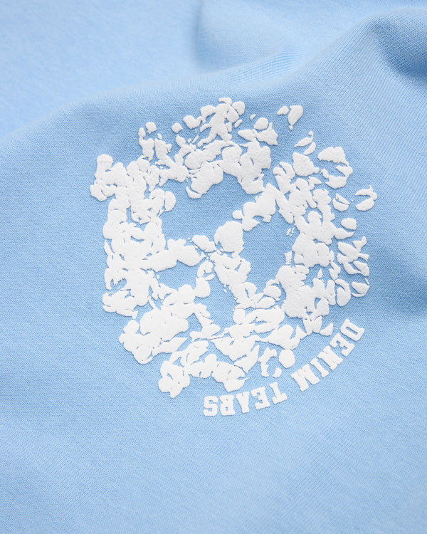 Denim Tears - Men's Denim U Ringer Tee - (Light Blue)