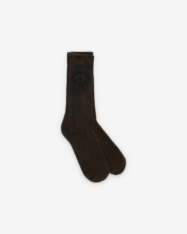 Denim Tears - Men's Denim U Socks - (Brown)