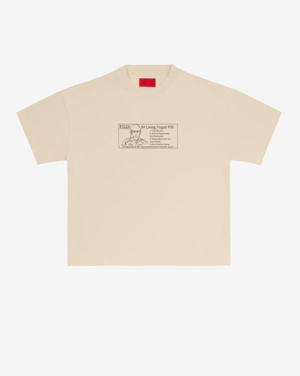 Fugazi - Men's Diagram Tee - (Off White)