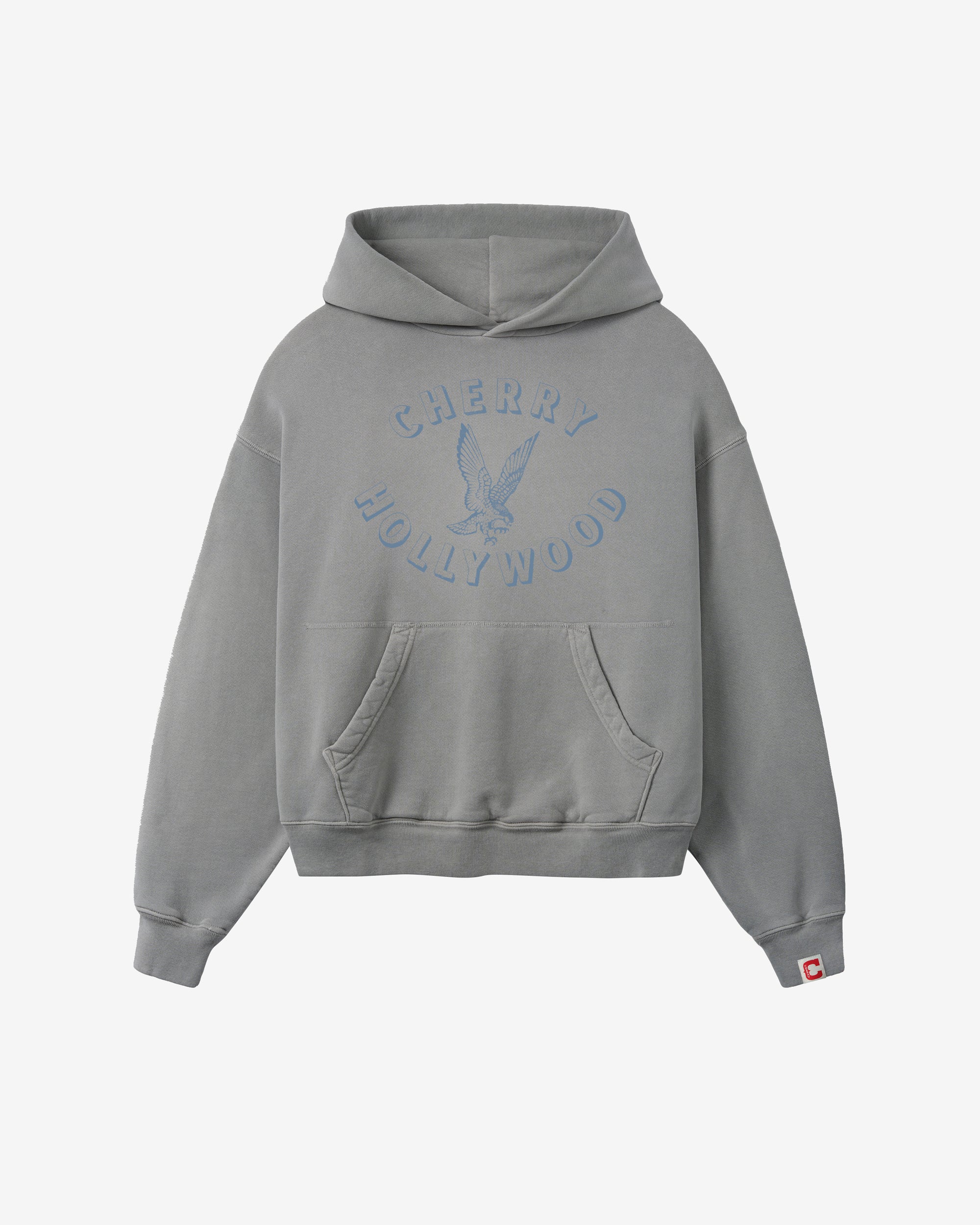 Cherry Los Angeles - Men's Hollywood Pullover Hoodie - (Smoke) view 1, Click to Zoom in