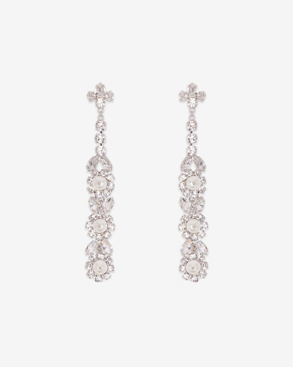 Simone Rocha - Women's Long Victorian Pearl & Crystal - (Pearl/Crystal)