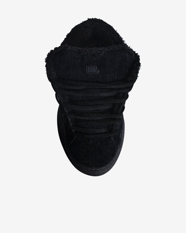 ERL - Men's Corduroy Vamp Sneakers - (Pirate Black)