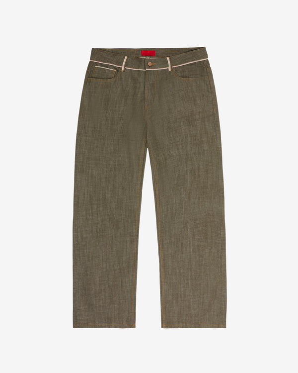 Fugazi - Men's Even More Selfish Jeans - (Olive)