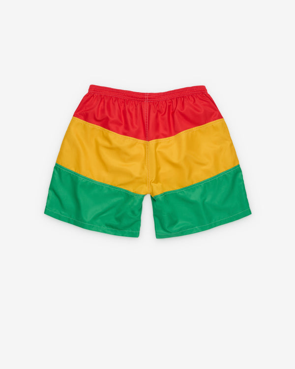 Denim Tears - Men's Every Tear Swim Trunks - (Red/Yellow)