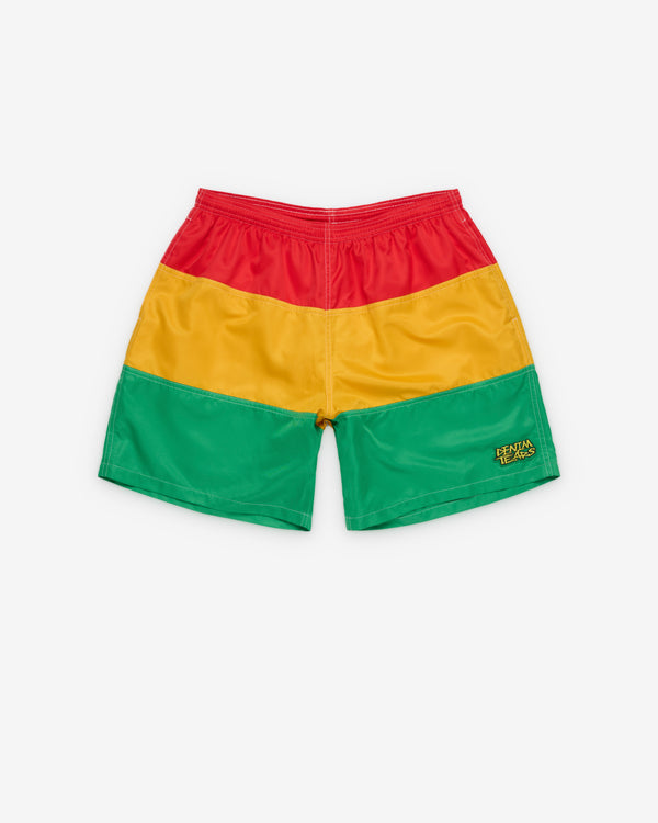 Denim Tears - Men's Every Tear Swim Trunks - (Red/Yellow)