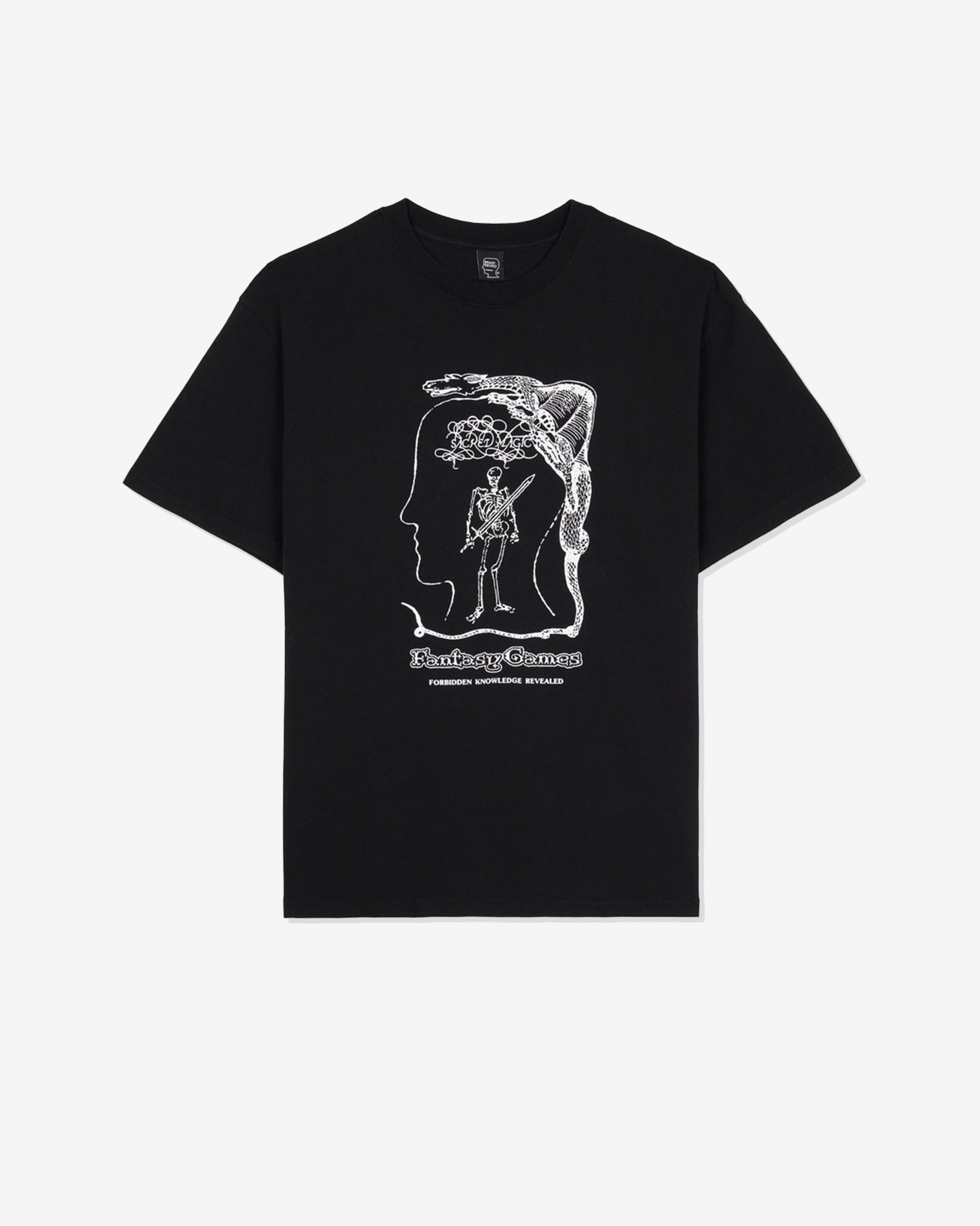 Brain Dead x Magic The Gathering - Men's Fantasy Games Sacred Magic T-Shirt - (Black) view 1, Click to Zoom in