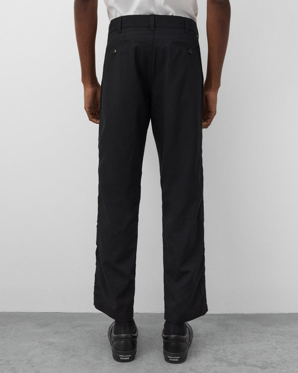 CDG Homme - Men's Slim Wool Trousers - (Black)