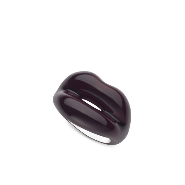 Solange - Hotlips Ring - (Black Cherry)